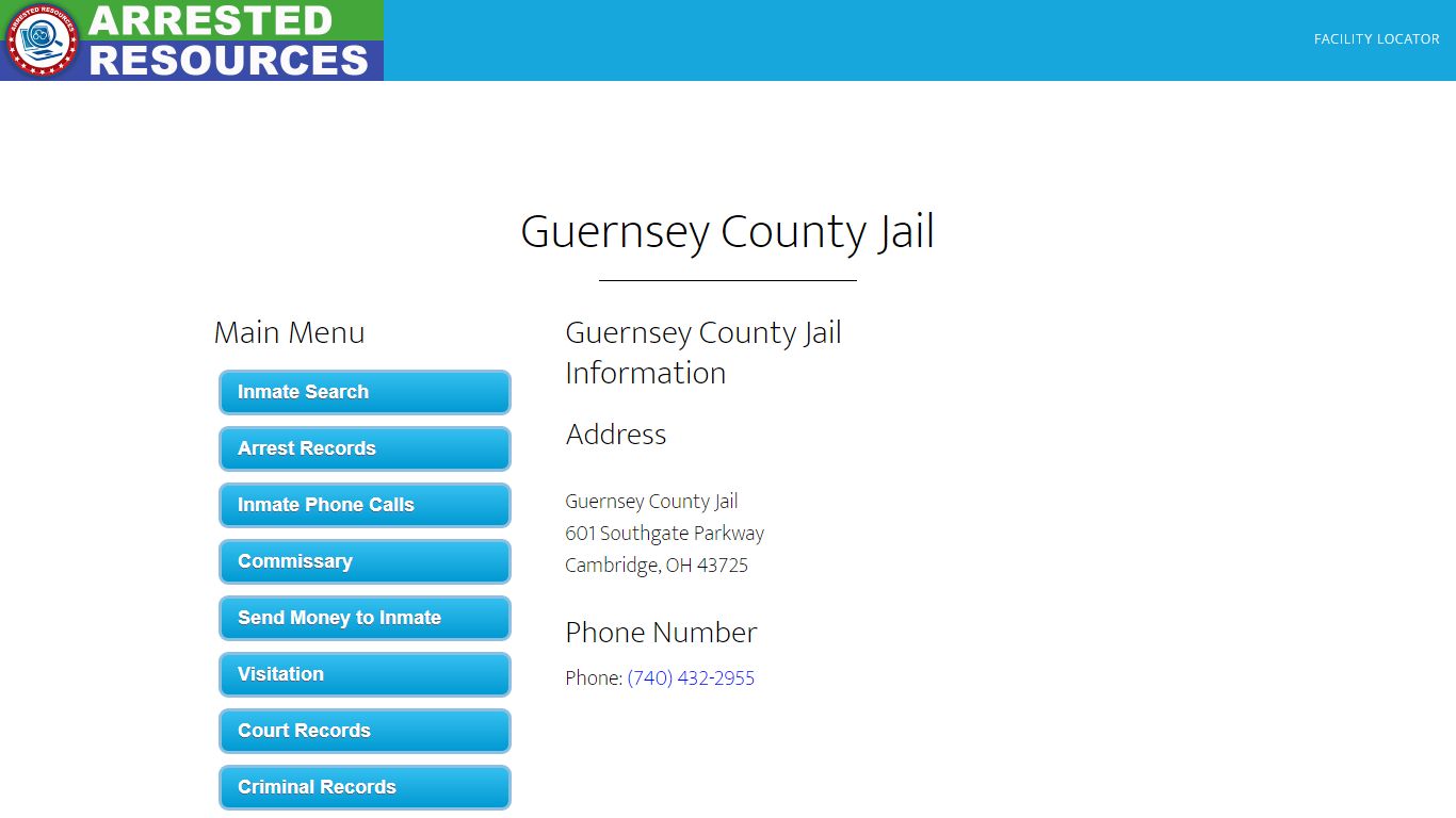 Guernsey County Jail - Inmate Search - Cambridge, OH - Arrested Resources